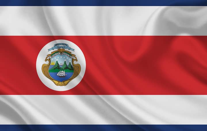 Bandeira da Costa Rica
