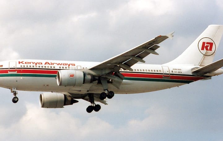 O voo 431 da Kenya Airways