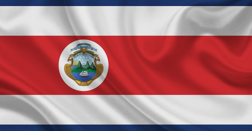 Bandeira da Costa Rica