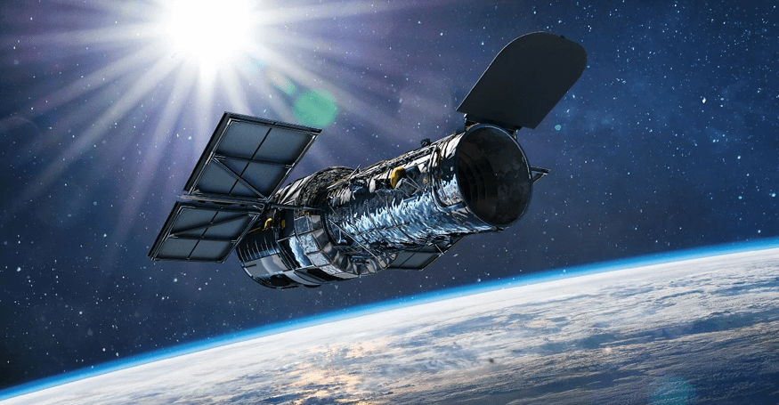 Satélite de exploração espacial Hubble