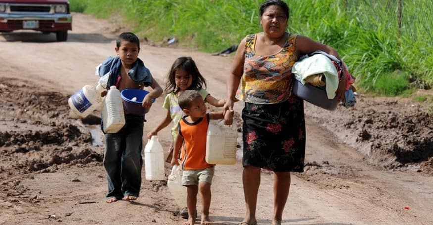 Instabilidade política na América Central - pobreza e violência