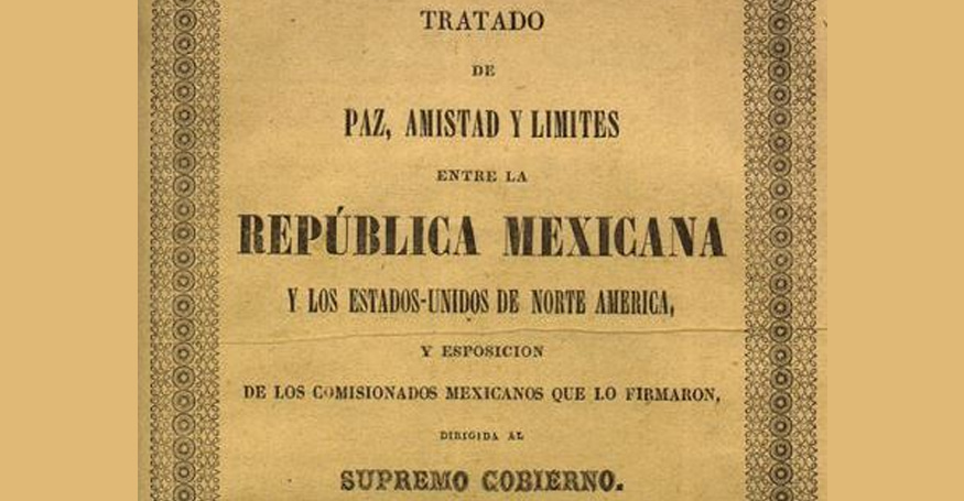 O tratado de Guadalupe Hidalgo